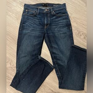 Madewell Women’s Mid Rise Skinny Blue Denim Jeans Size 29x30 Dark Wash